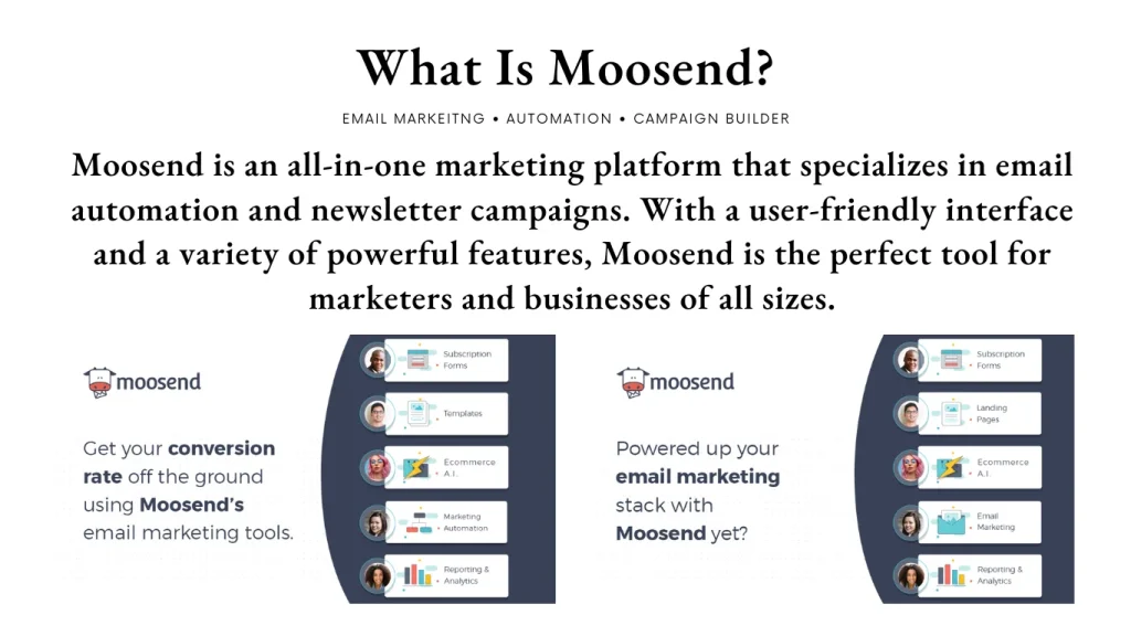 Moosend The Ultimate Solution for Email Marketing and Automation