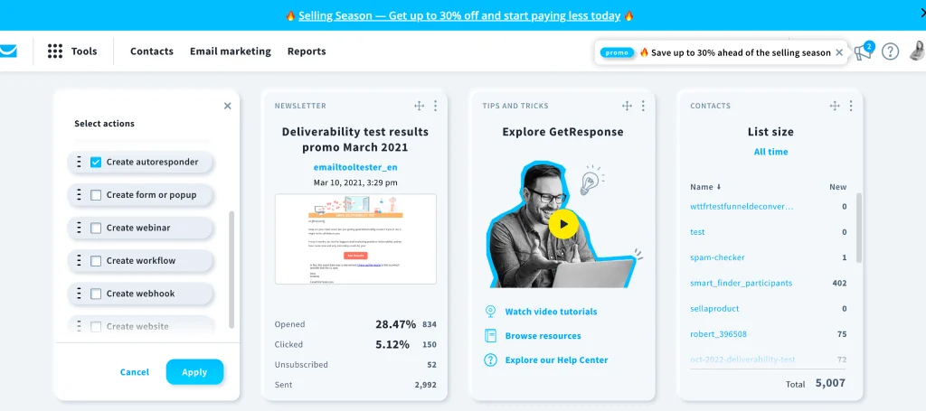 Best GetResponse Reviews 2025