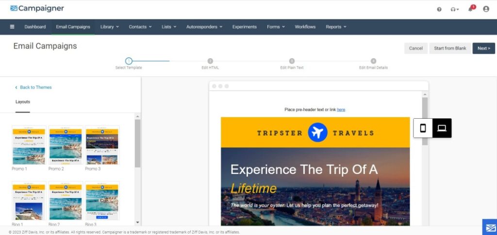 Campaigner Email Marketing Reviews